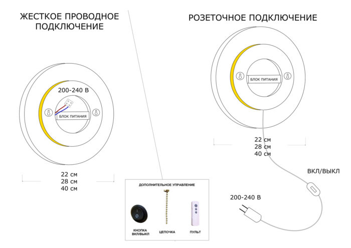 Настенный светильник Eclipse art_1