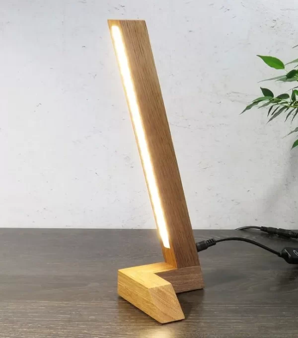 когда один деревянный светильник задаёт характер