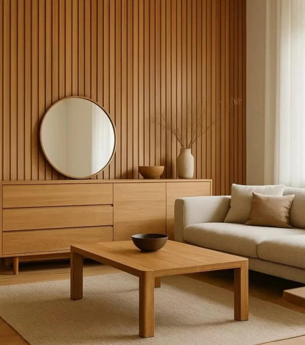 Натуральный акцент в современном пространстве